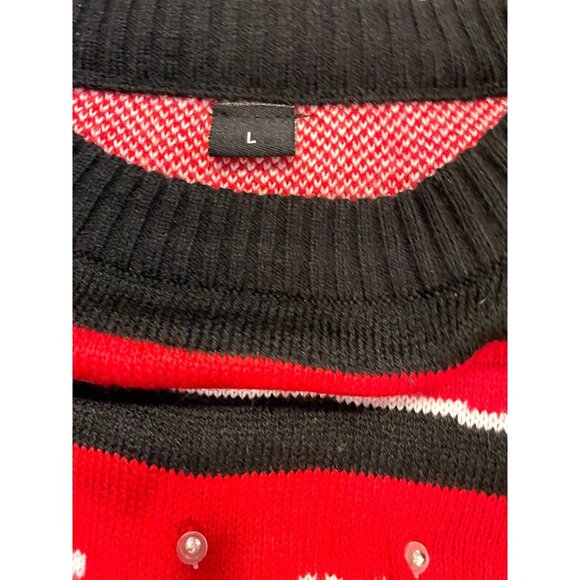 Christmas sweater 1966 Chicago Bulls Slam dunk Light 'em up vintage lights - Picture 6 of 9